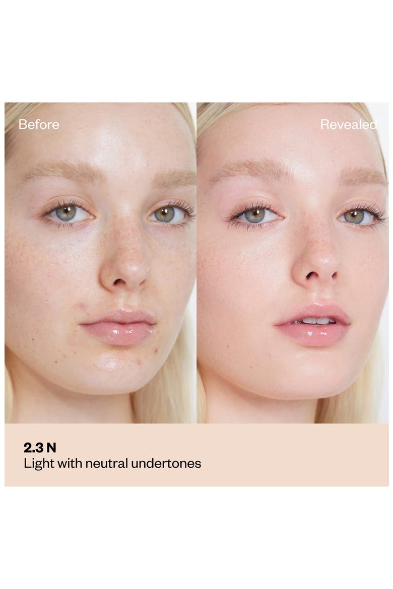 Revealer Super Creamy + Brightening Concealer with Caffeine and Hyaluronic Acid, Alternate, color, SHADE 2.3 N