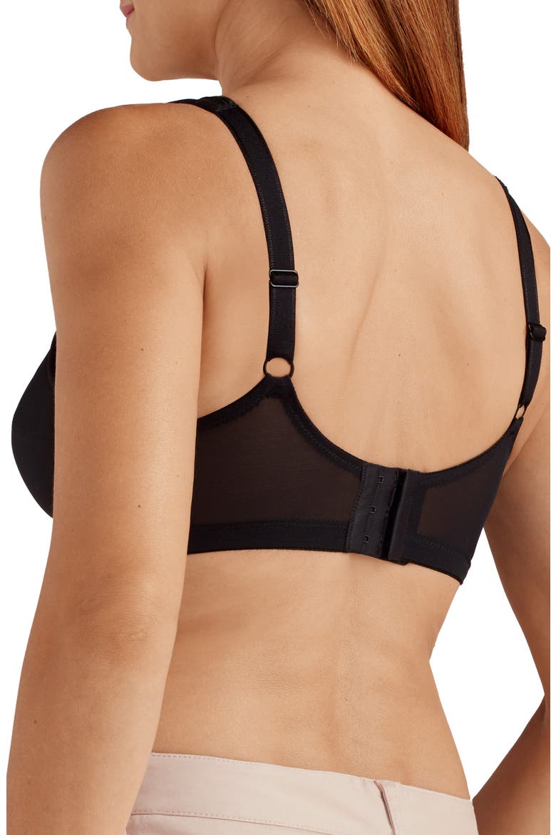 Soft Cup Bra, Alternate, color, BLACK