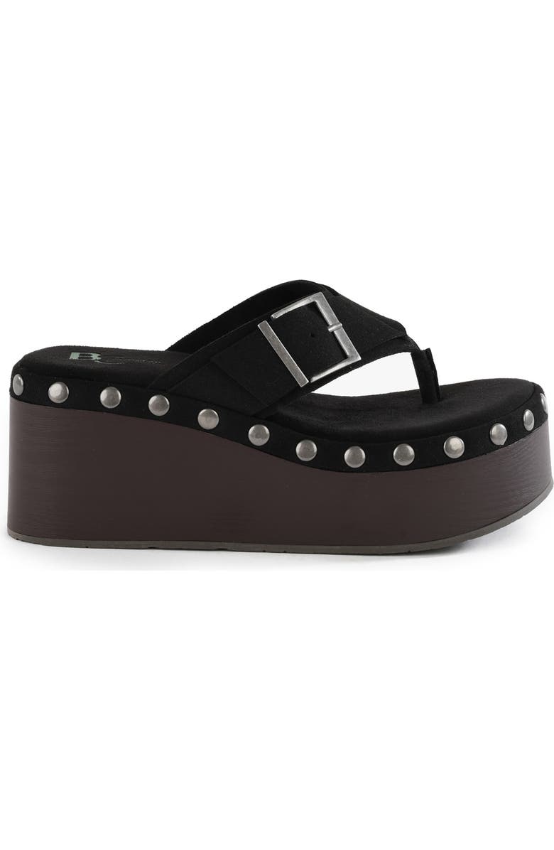 BC Footwear Starfish Platform Sandal, Alternate, color, Black