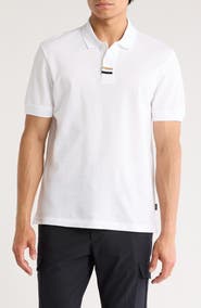 BOSS Parlay Tipped Cotton Polo