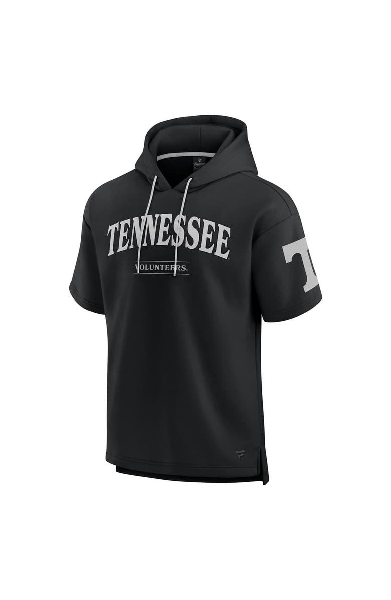 FANATICS Men's Fanatics Black Tennessee Volunteers Ready Short Sleeve Pullover Hoodie, Alternate, color, Black