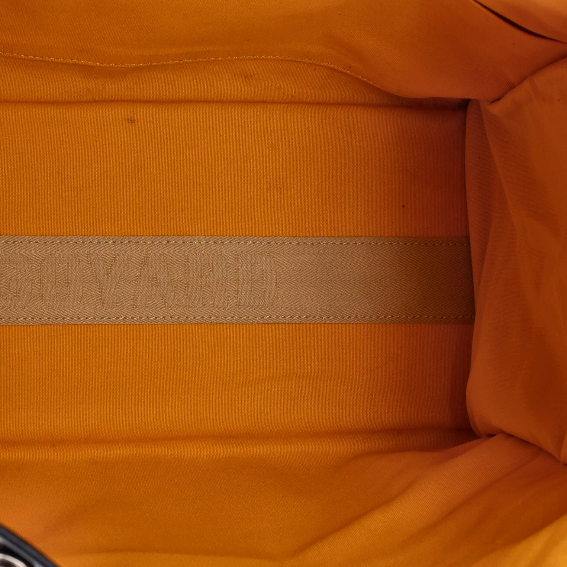 Pre-Owned Goyard Saint Leger Briefcase Backpack Coated Canvas, Alternate, color, Black