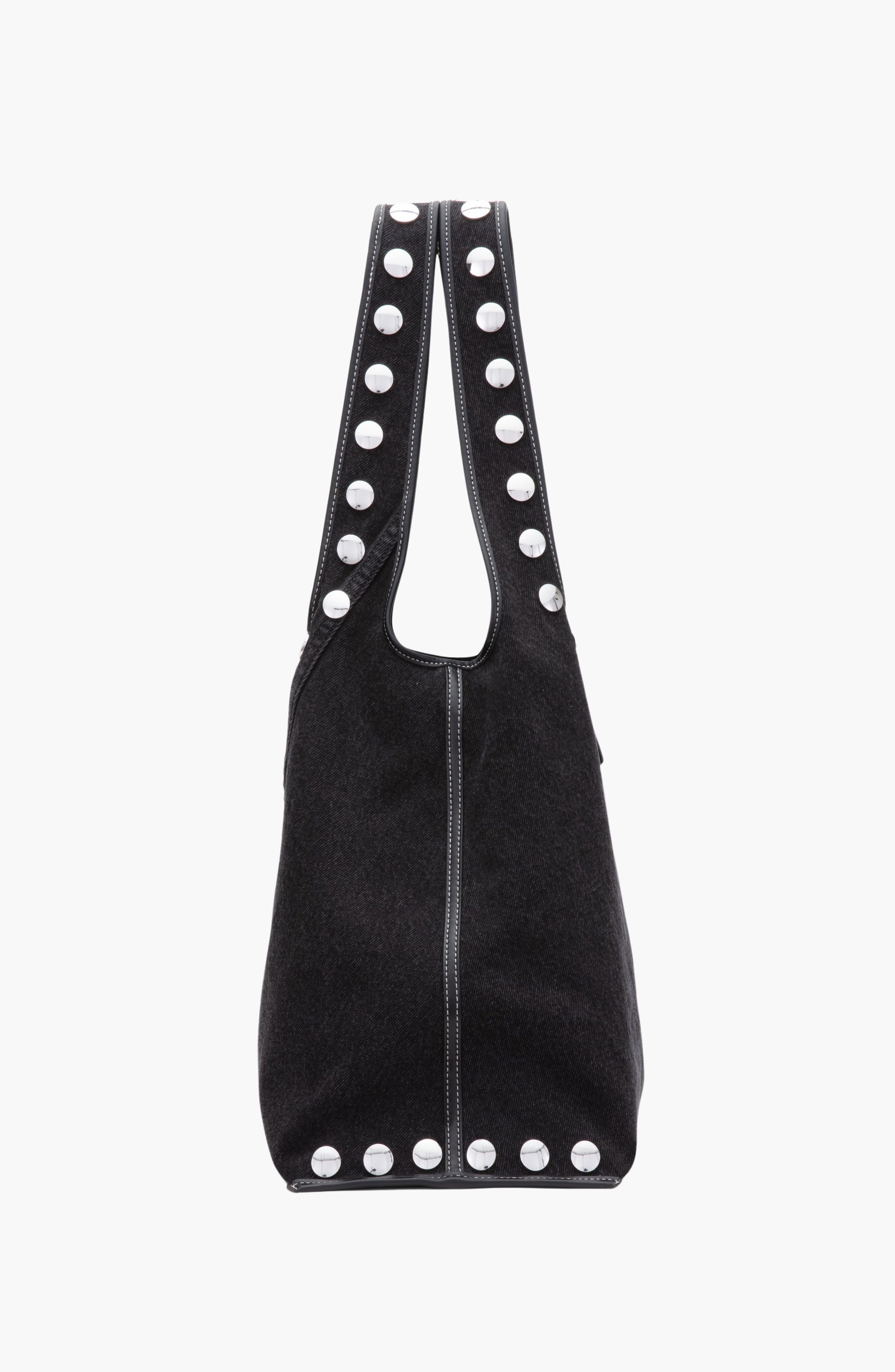 3.1 Phillip Lim Denim Market Tote Bag, Alternate, color, Washed Black