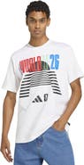 adidas Men's adidas White 2026 FIFA World Cup Tour T-Shirt