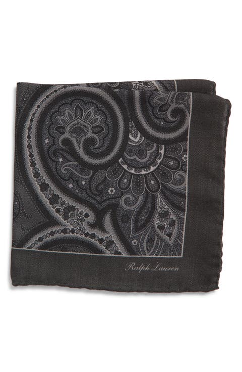 Paisley Silk Pocket Square