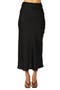 Nellie Satin Midi Skirt