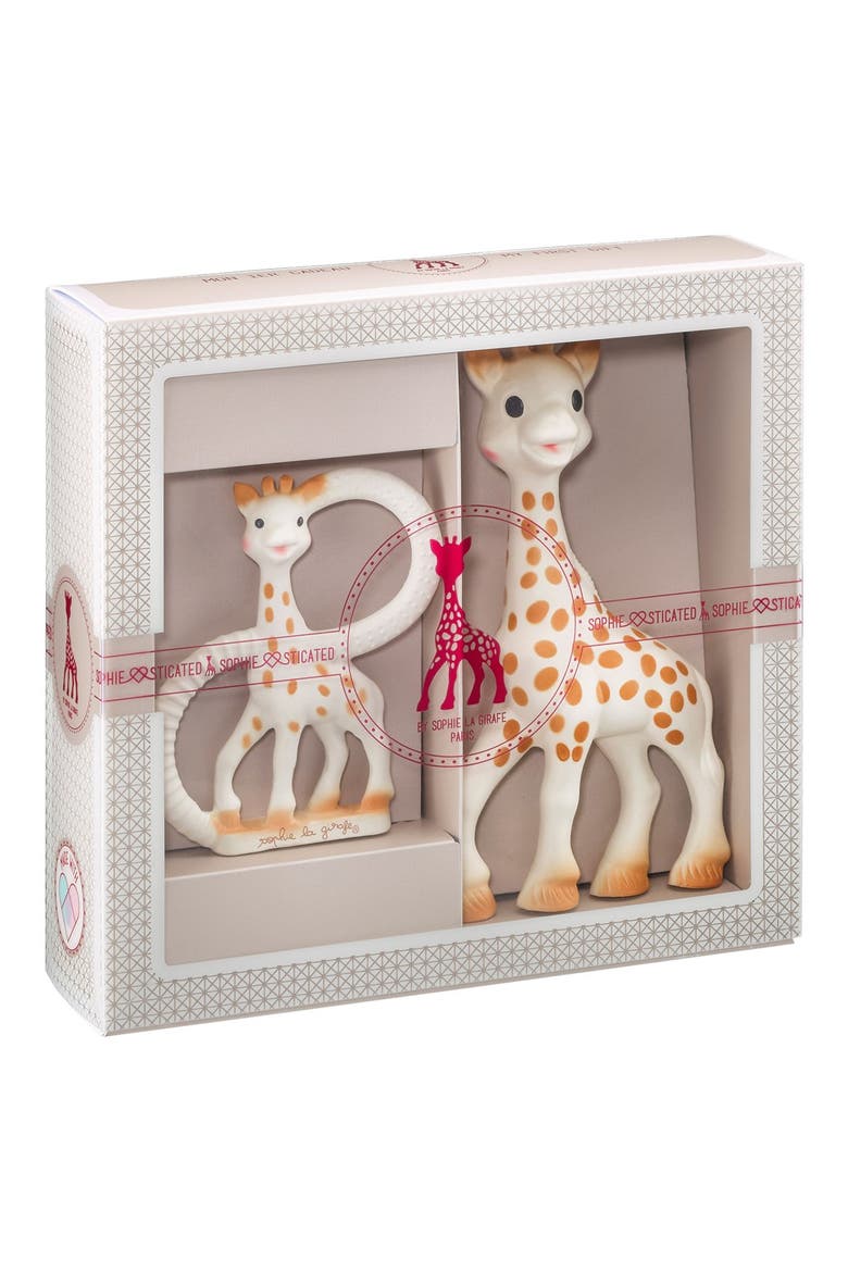 'Sophiesticated' Ring Teether & Teething Toy, Main, color, CREAM