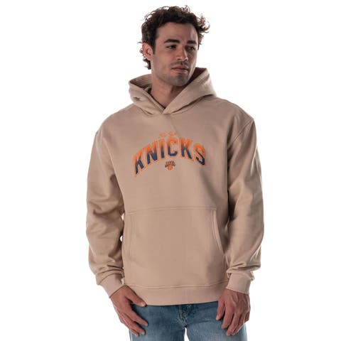 Unisex The Wild Collective  Tan New York Knicks Mantra Premium Hoodie