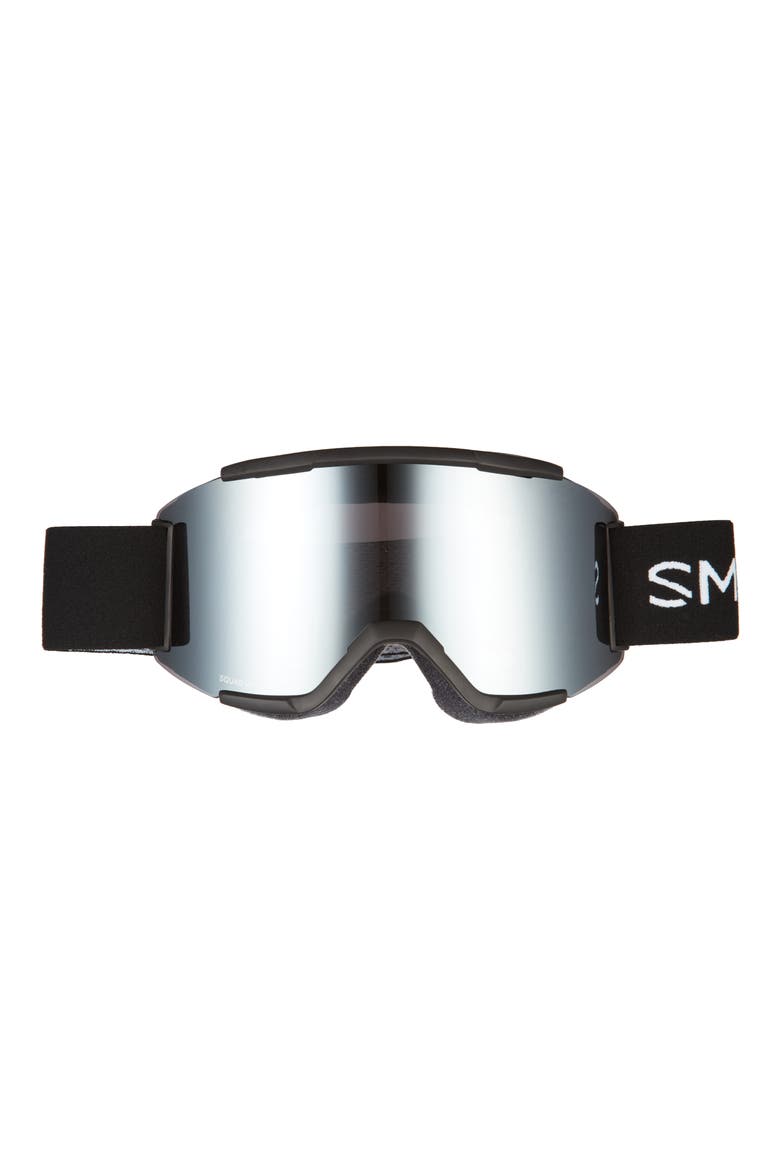 Squad 180mm ChromaPop™ Snow Goggles, Main, color, BLACK SUN PLATINUM MIRROR