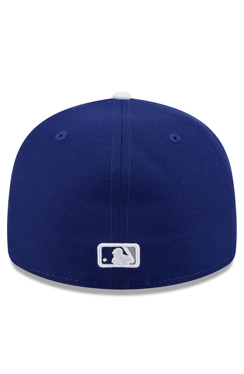 New Era Men's New Era  Royal Brooklyn Dodgers 2025 Jackie Robinson Day Retro Crown 59FIFTY Unstructured Fitted Hat, Alternate, color, 