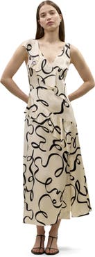 Rebecca Taylor Hollis Satin Ribbon Dress