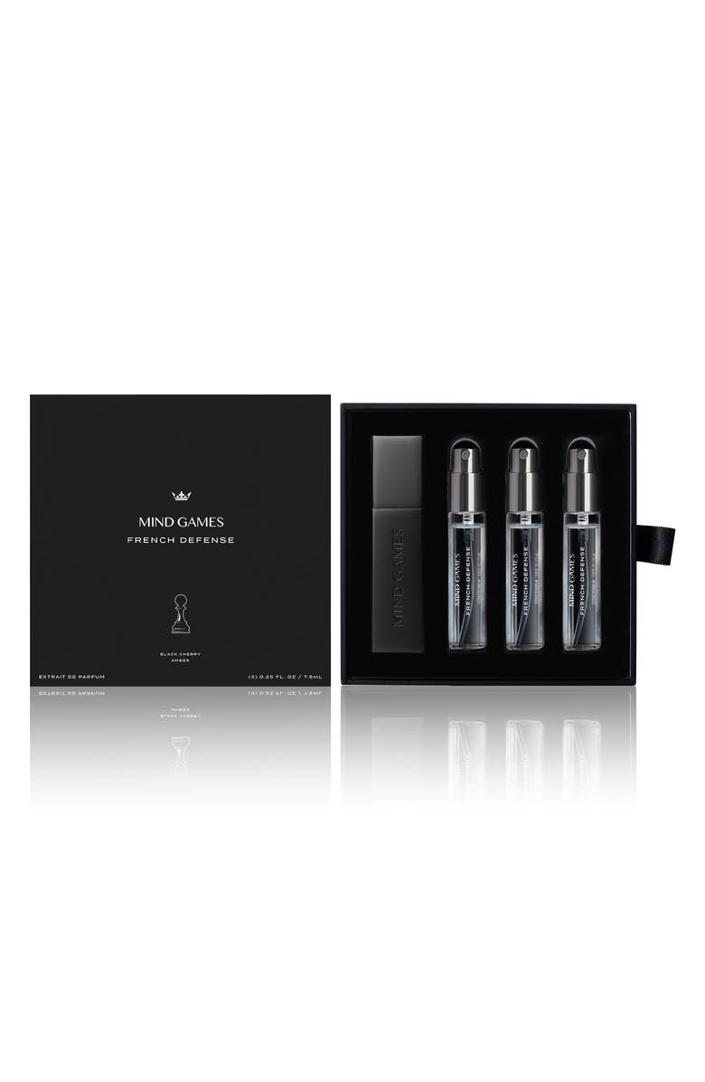 MIND GAMES French Defense Extrait de Parfum Travel Trio Gift Set, Alternate, color,