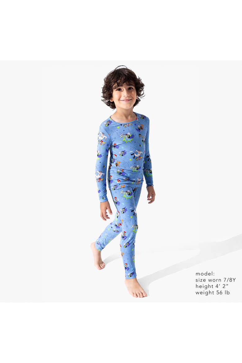 Kids' Powerpuff Girls Mojo Jojo Showdown Set of 2 Piece Pajamas, Alternate, color, Powerpuff Mojo Jojo Showdown