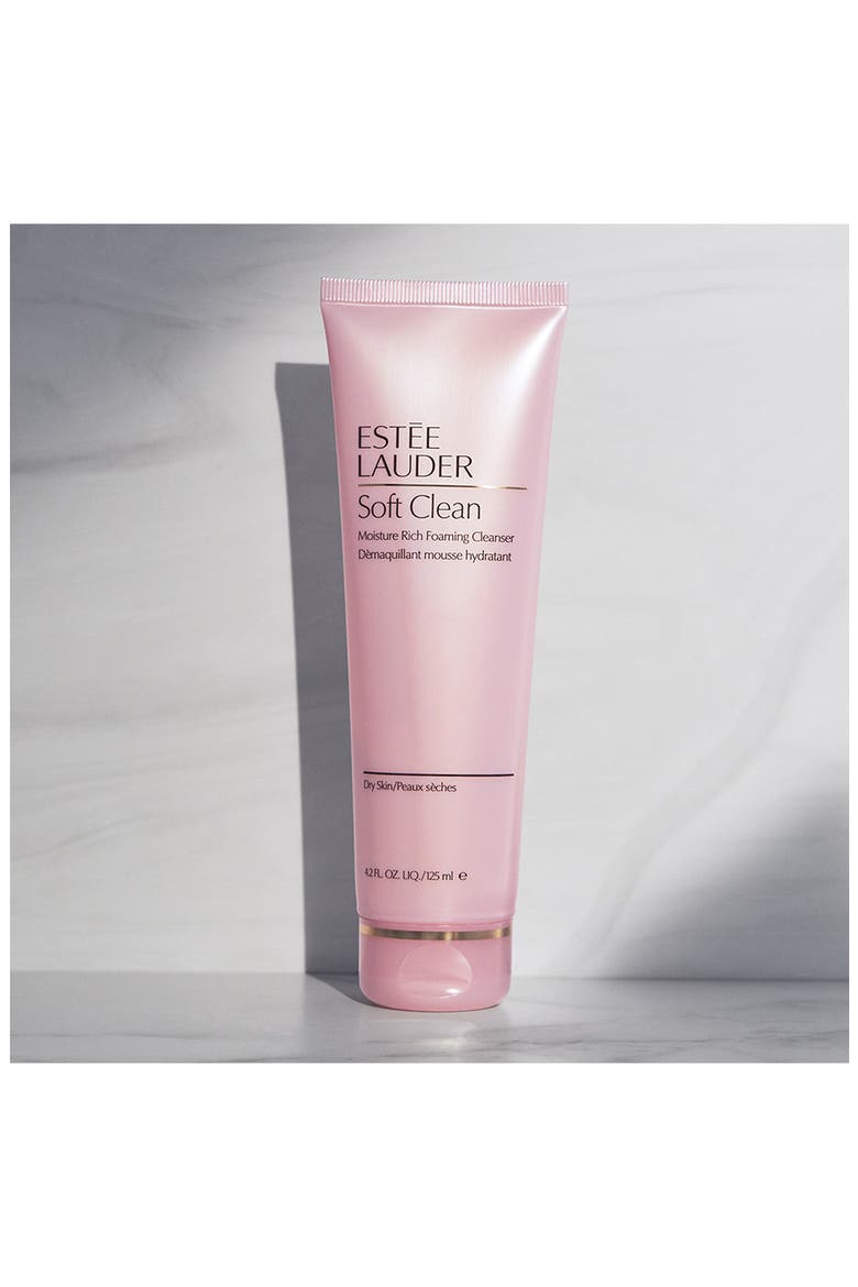 Soft Clean Moisture Rich Foaming Facial Cleanser, Alternate, color, NO COLOR
