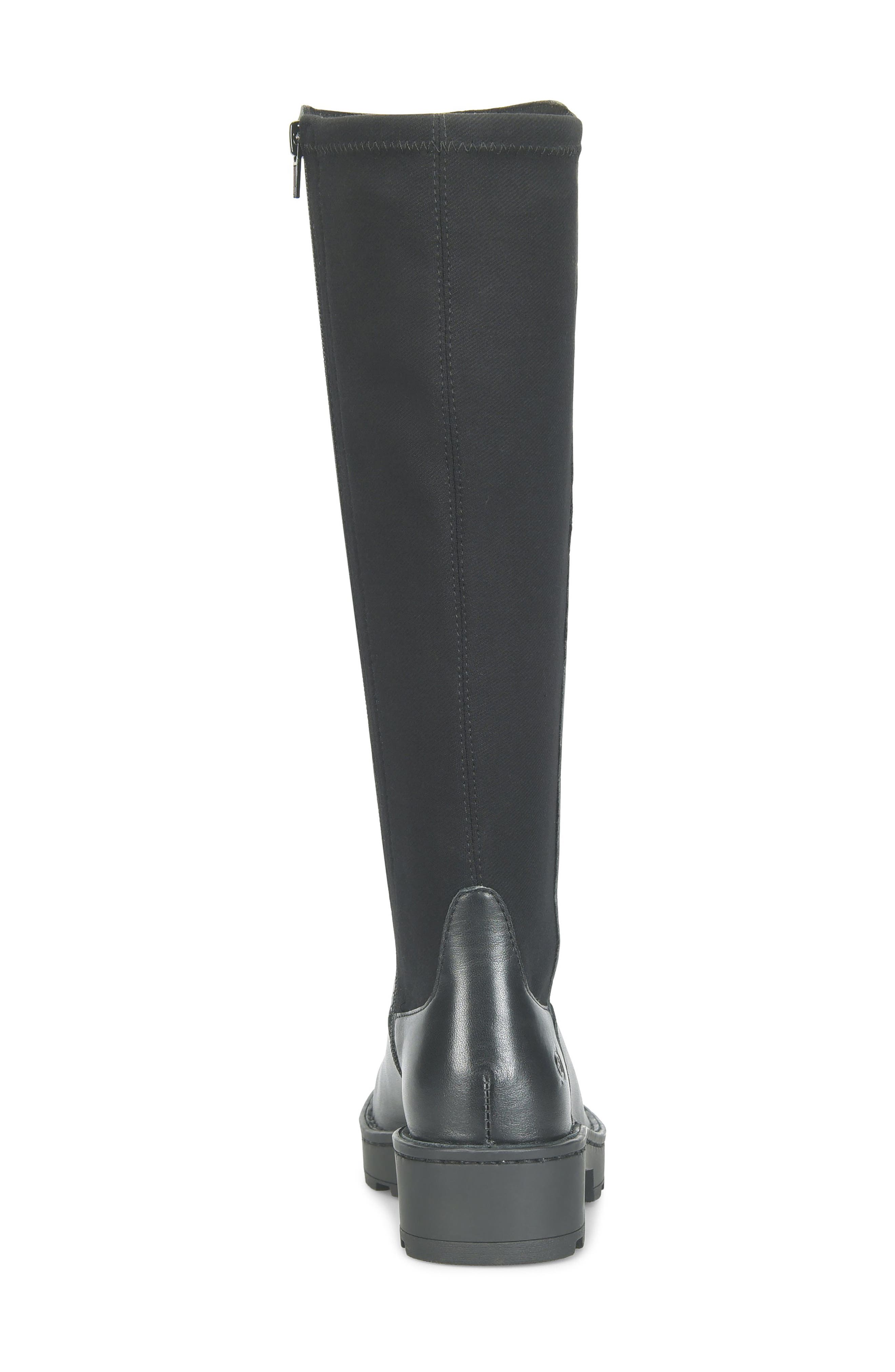 Chloe Knee High Boot, Alternate, color, BLACK COMBO