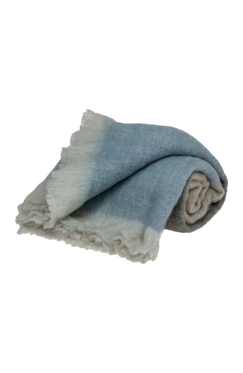 PARKLAND COLLECTION Larco Transitional Multi 52" x 67" Woven Handloom Throw Blanket, Alternate, color, 