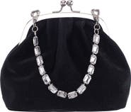 Nina Elsbeth Crystal Clutch