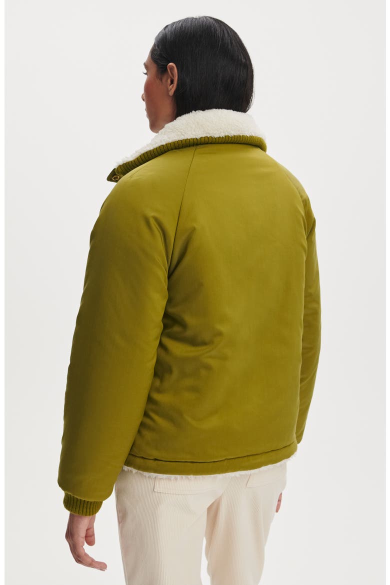 Glover Packable Reversible Jacket, Alternate, color, BIRCH / BRIGHT MOSS