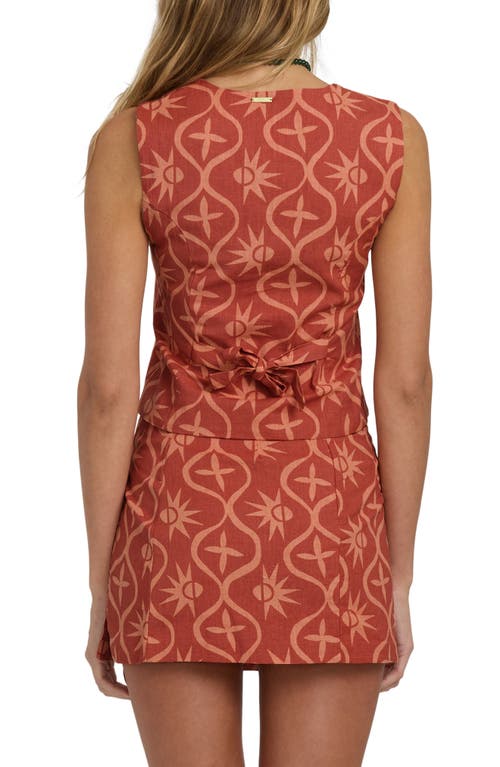 Billabong Sunny Waves Vest In Multi