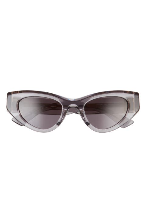 49mm Cat Eye Sunglasses