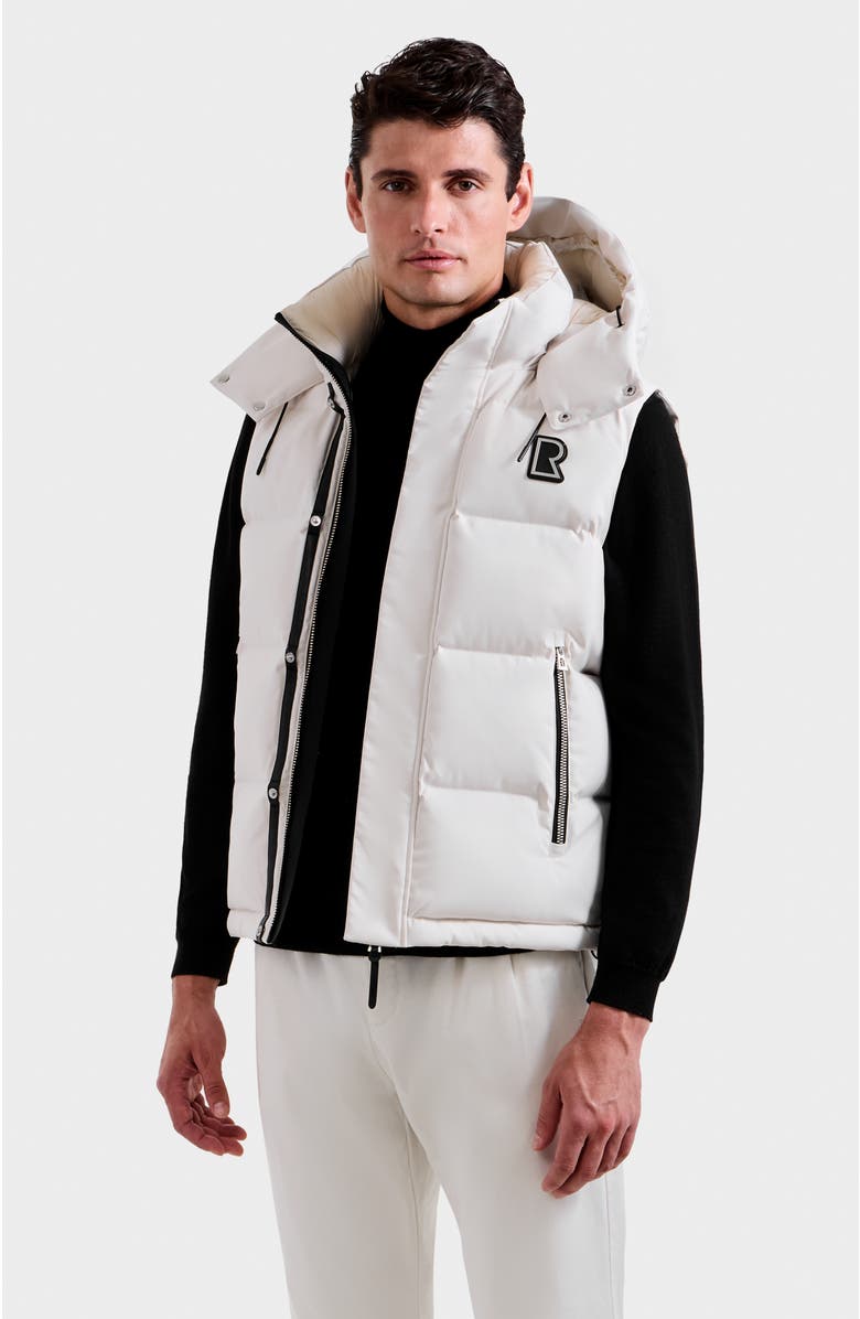 Rudsak Ren Heritage Down Puffer Vest, Alternate, color, Vanilla