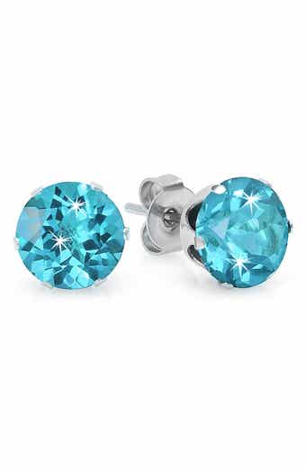 Simulated Diamond Stud Earrings