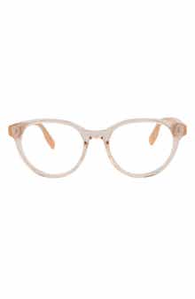 McQueen 47mm Oval Optical Glasses