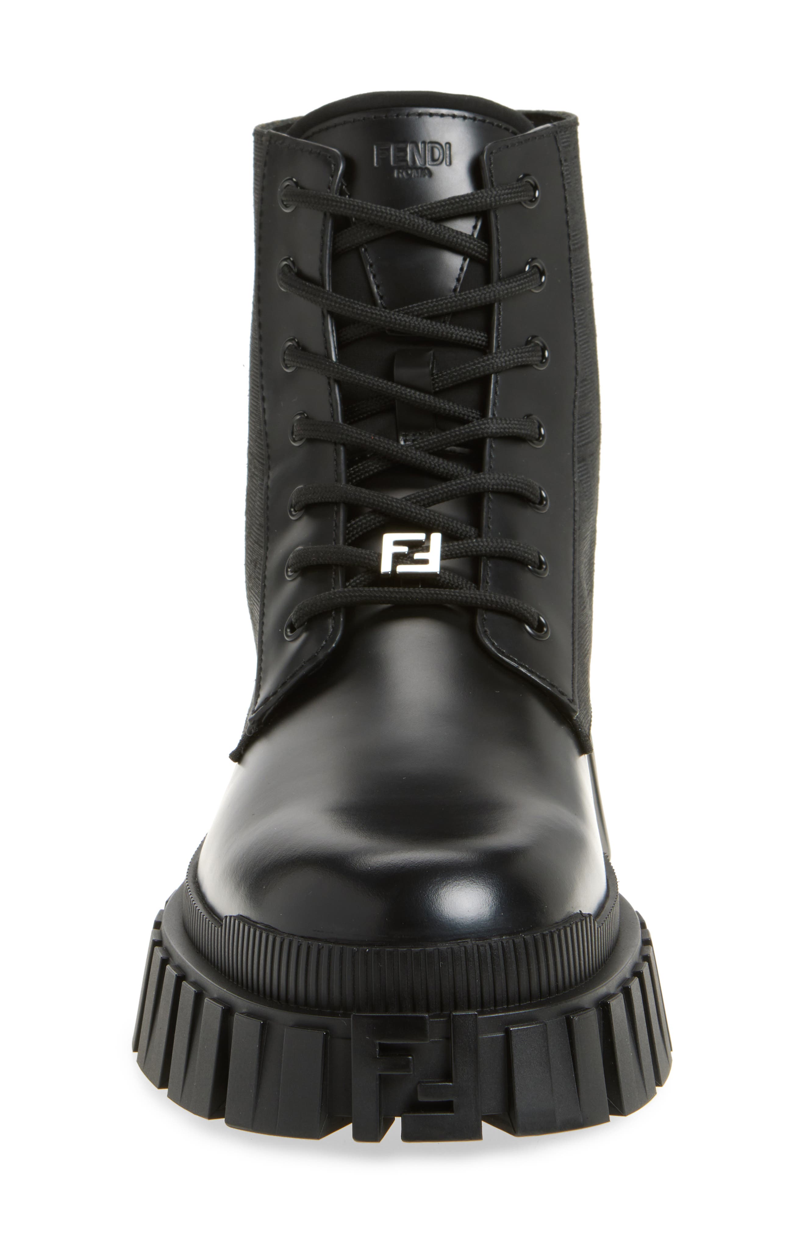 Fendi Force Biker Boot, Alternate, color, 
