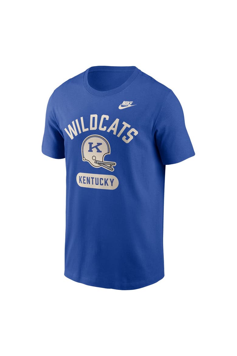 Men's Nike Royal Kentucky Wildcats Legacy Arch Helmet T-Shirt, Alternate, color, Royal