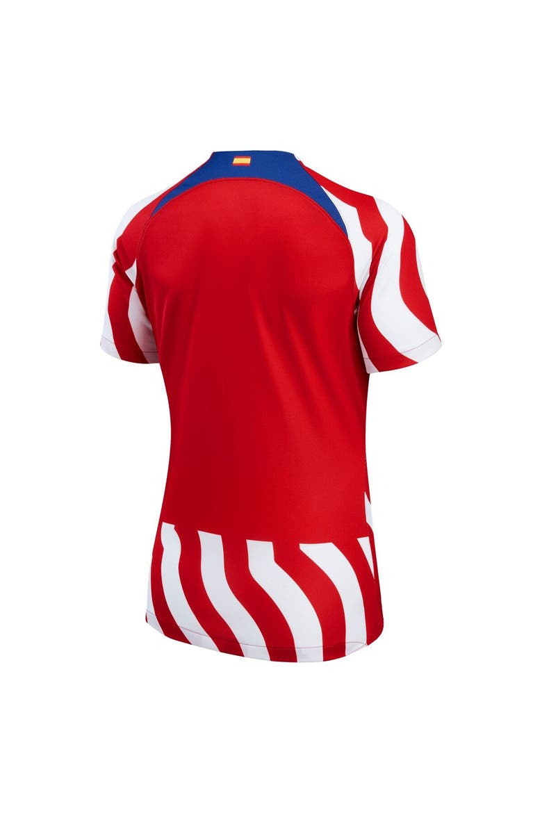 Women's Nike Red/White Atletico de Madrid 2022/23 Home Breathe Stadium Replica Blank Jersey, Alternate, color, Red