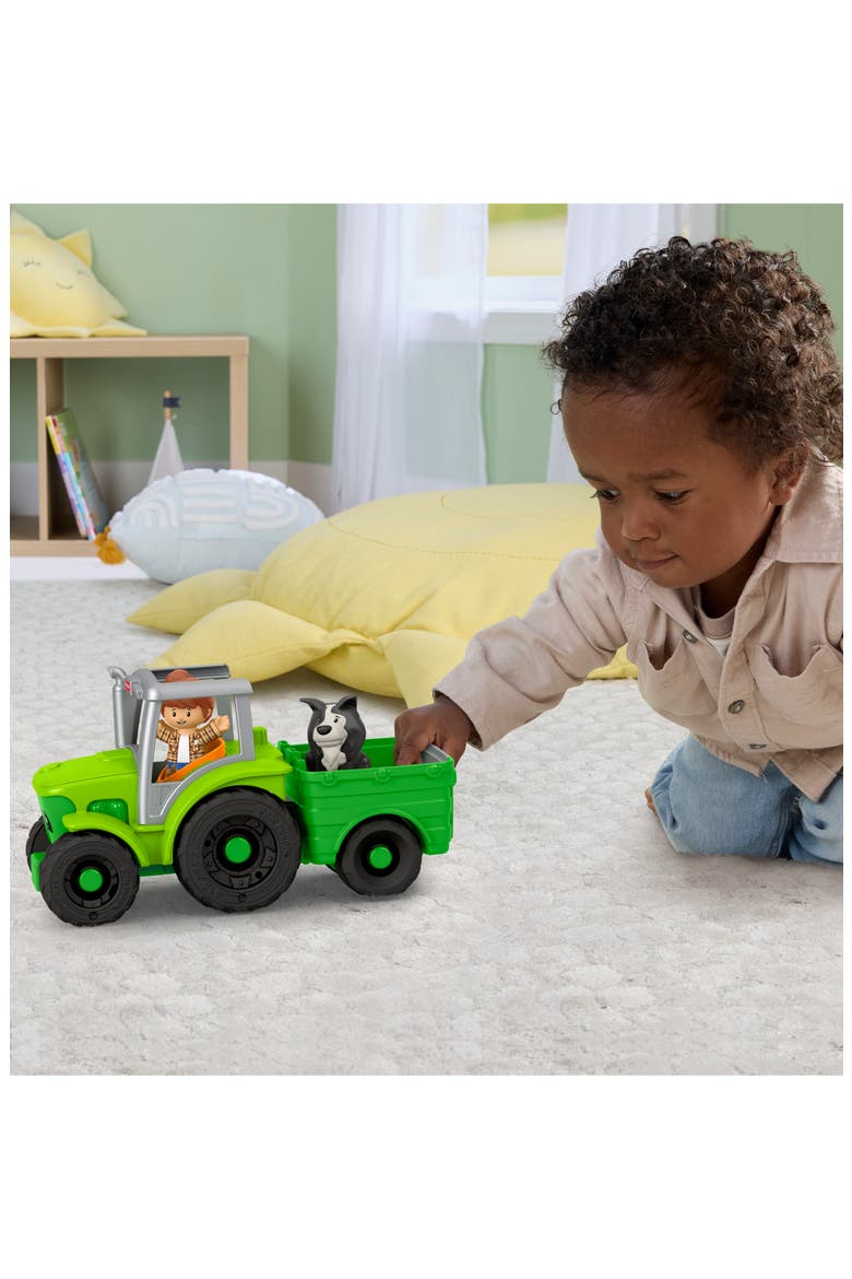 Kids' Little People Push and Play Tractor Set, Alternate, color, ASST