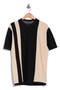 selected Black W/ Off White Stripes