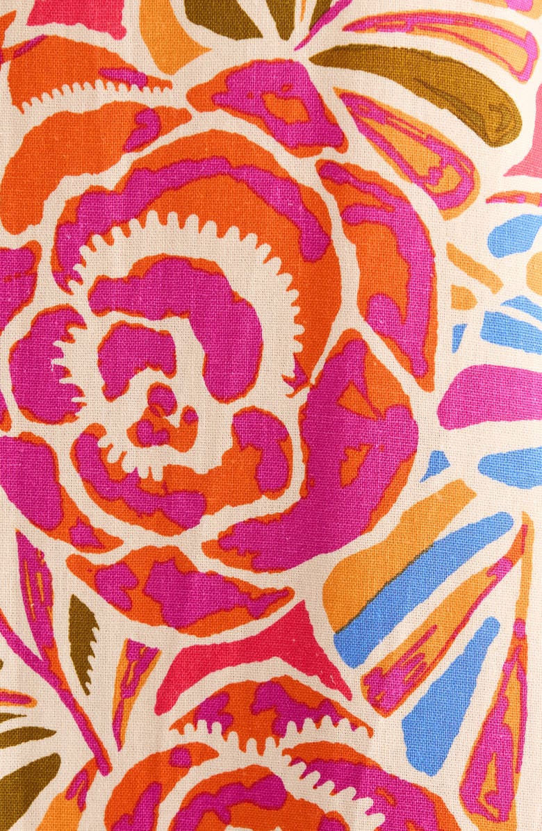 SUGARLIPS Nomi Floral Hendy Tie Strap Maxi Sundress, Alternate, color, 