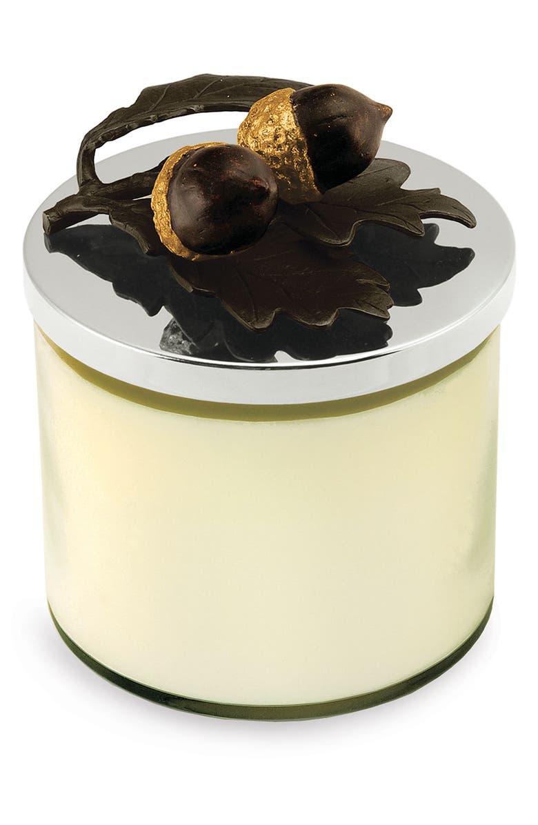 Michael Aram 'Lemonwood' Soy Wax Candle, Main, color, 