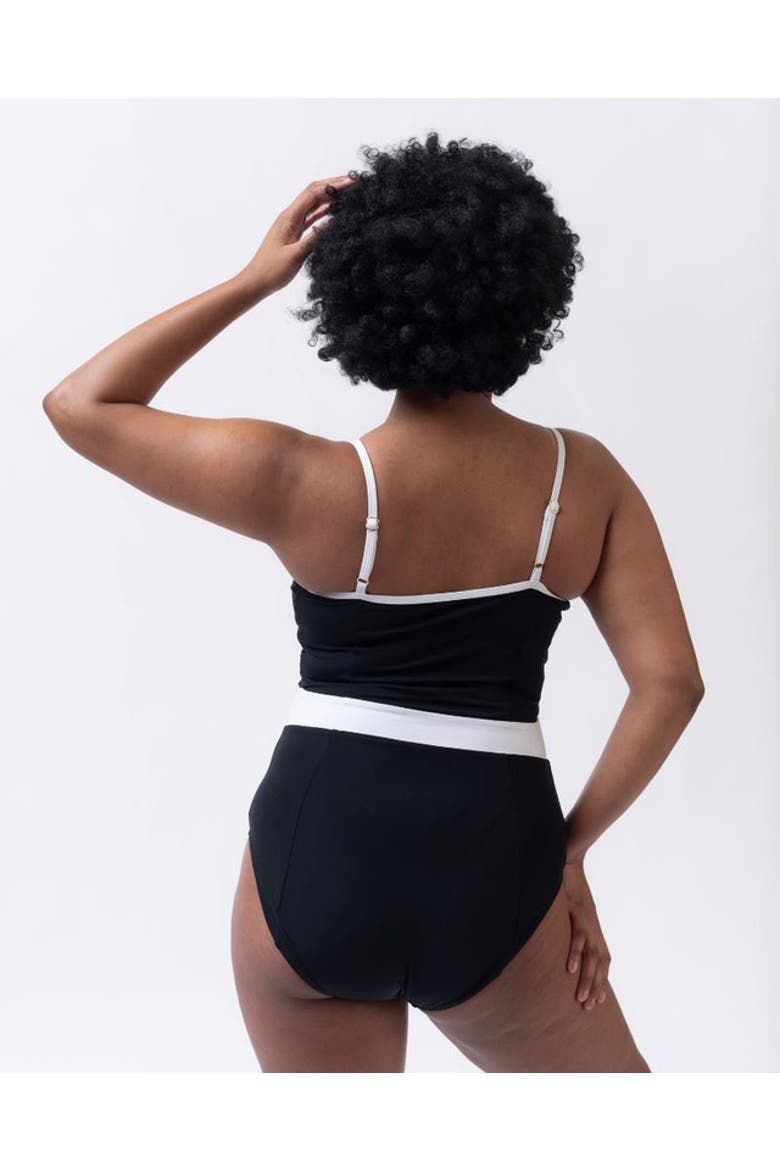 Classic One-Piece, Alternate, color, Black