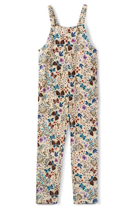 Organic Cotton Girls Jumpsuit