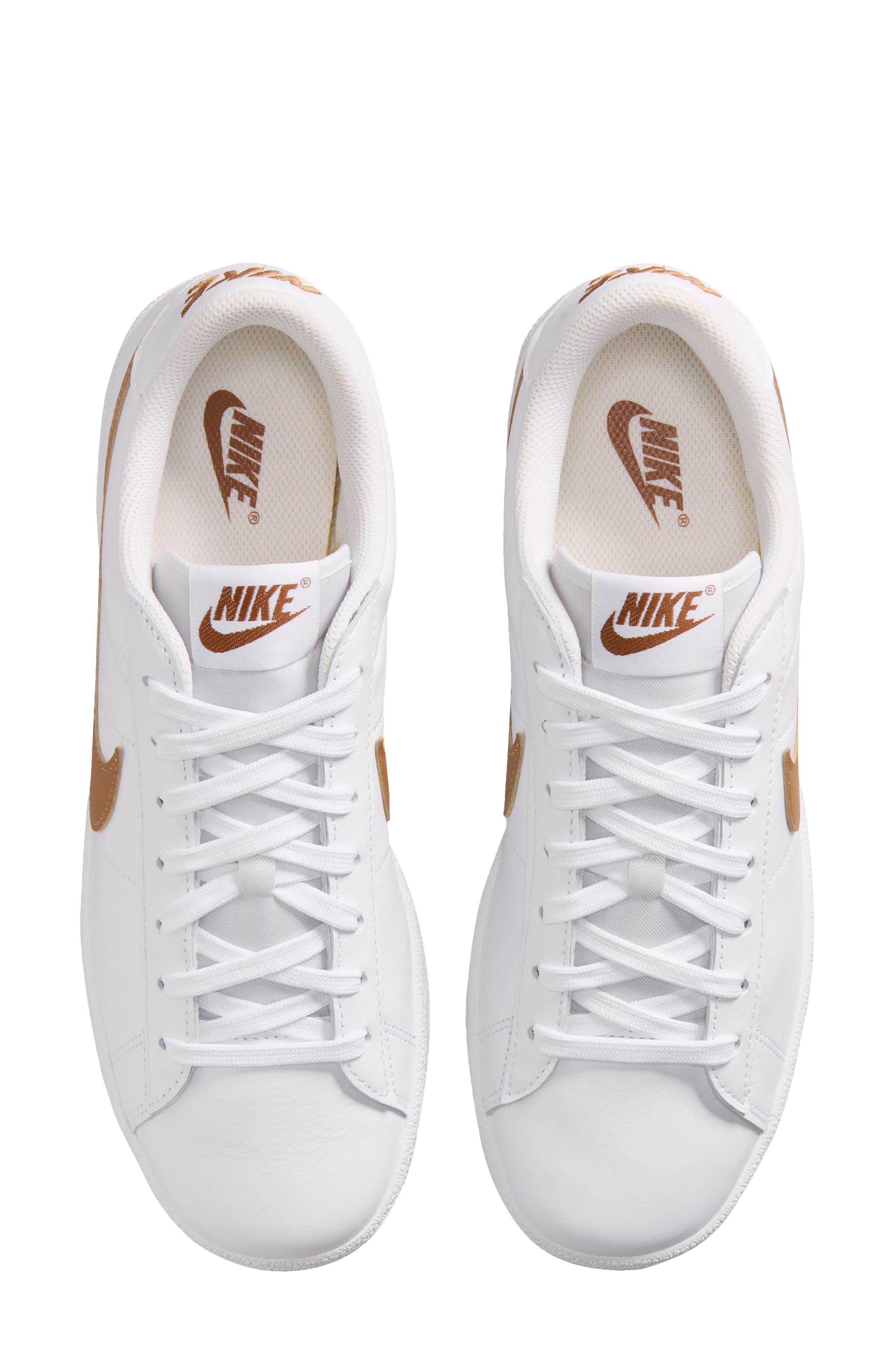 Tennis Classic Sneaker, Alternate, color, WHITE/ BRITISH TAN-WHITE