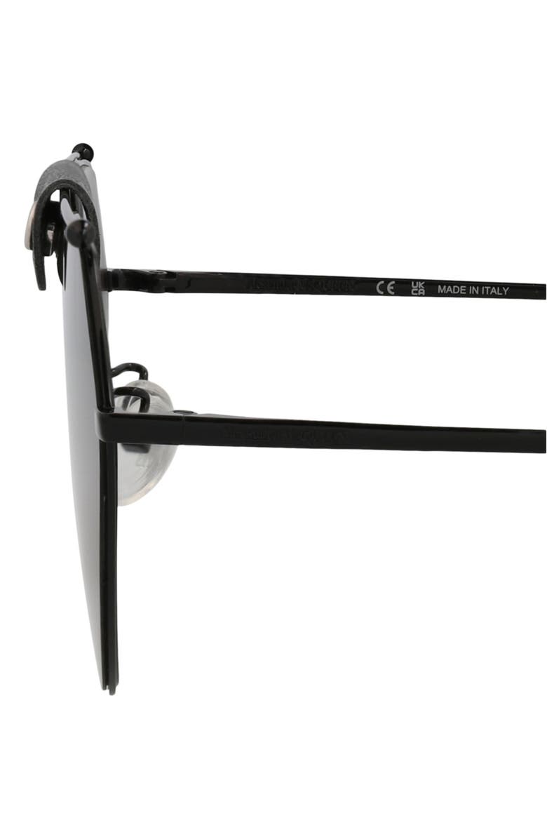 McQueen 62mm Aviator Sunglasses, Alternate, color, 