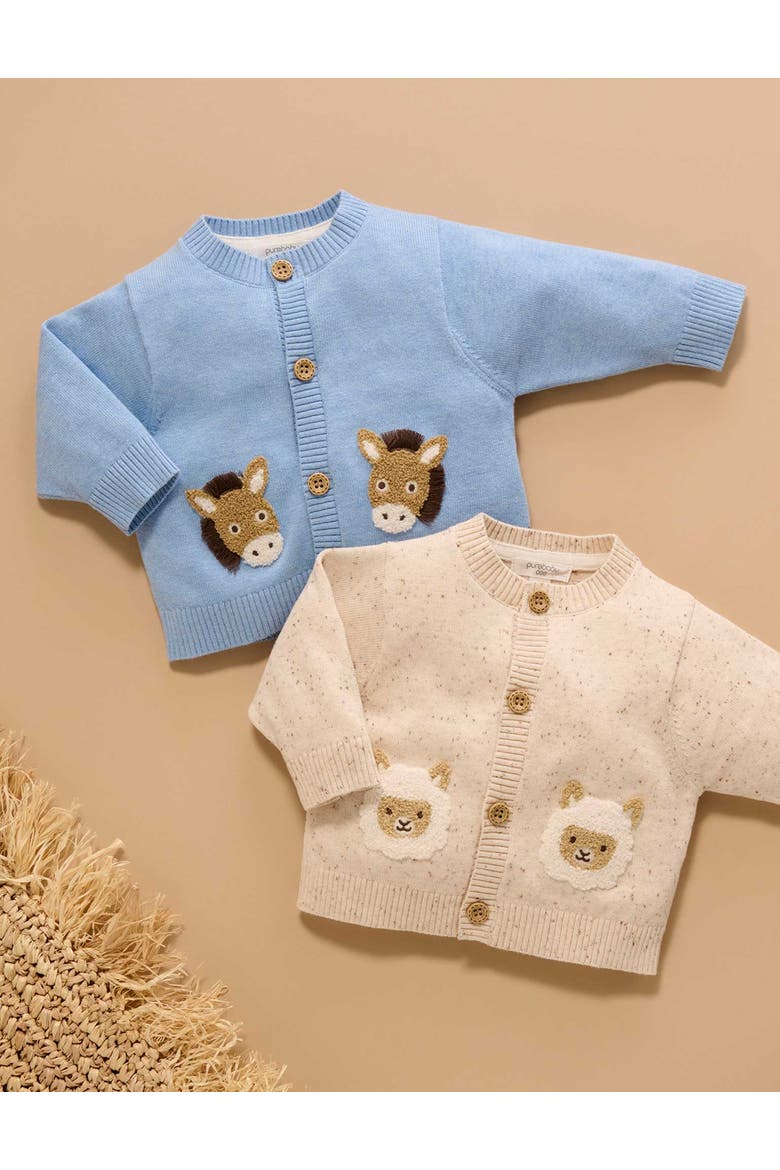 Fiesta Friends Knit Cardigan, Alternate, color, Sand Neppy
