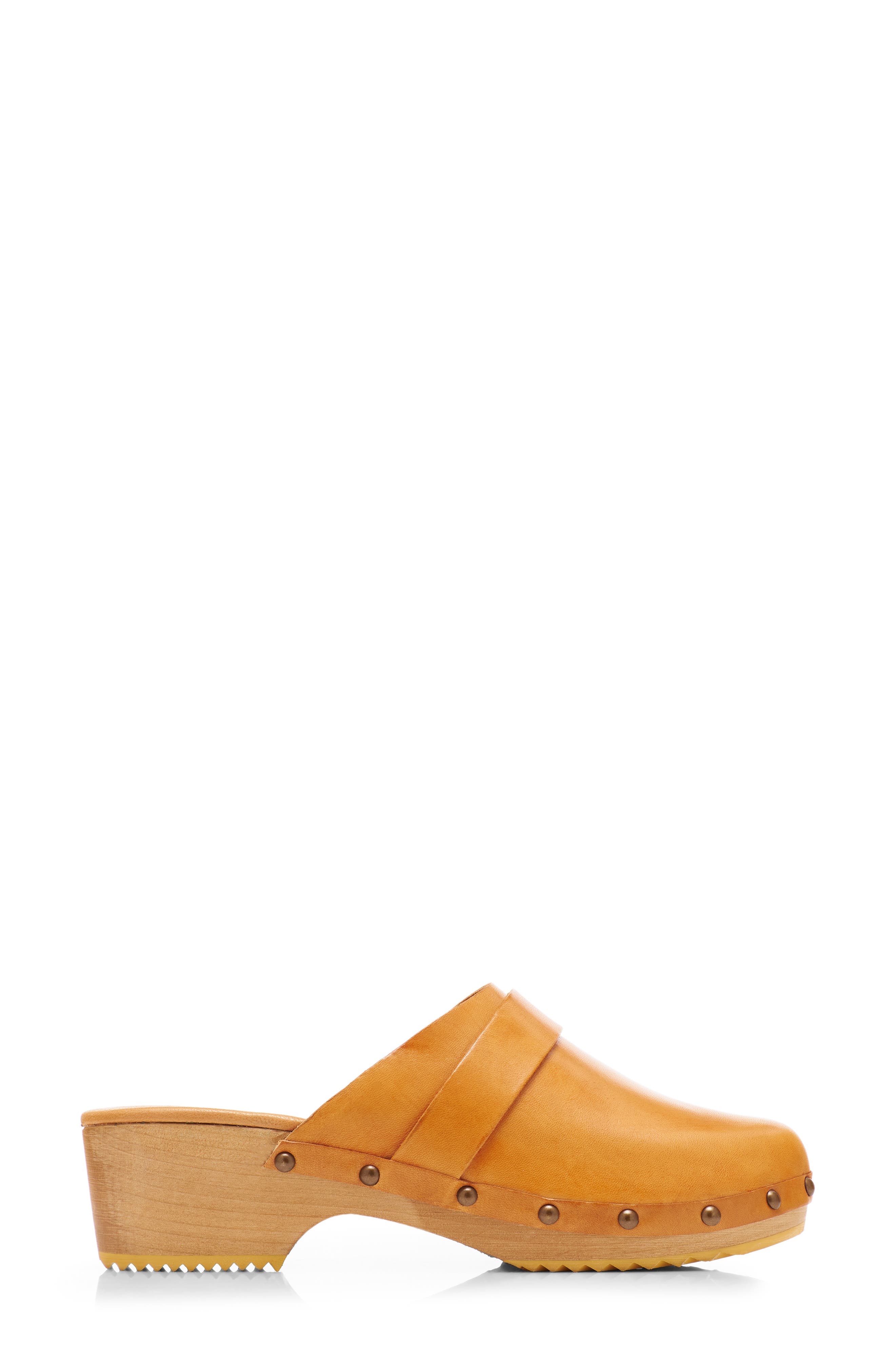 Callum Clog, Alternate, color, LIGHT HONEY LEATHER