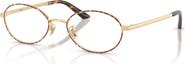 Versace 53mm Oval optical glasses