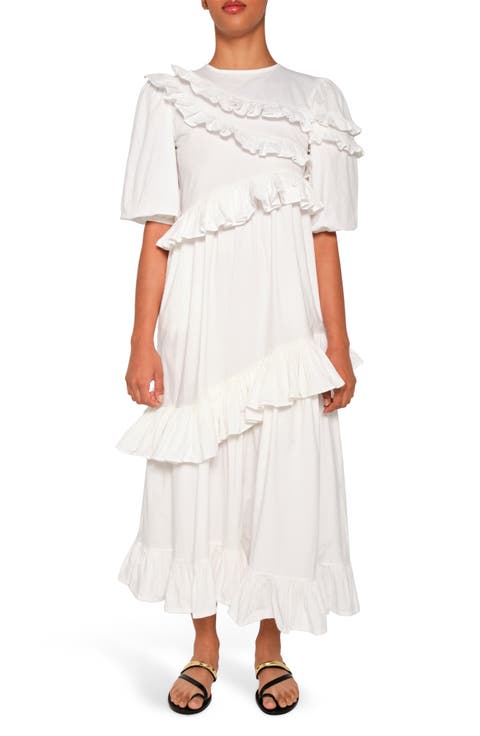 Moon Dance Ruffle Maxi Dress