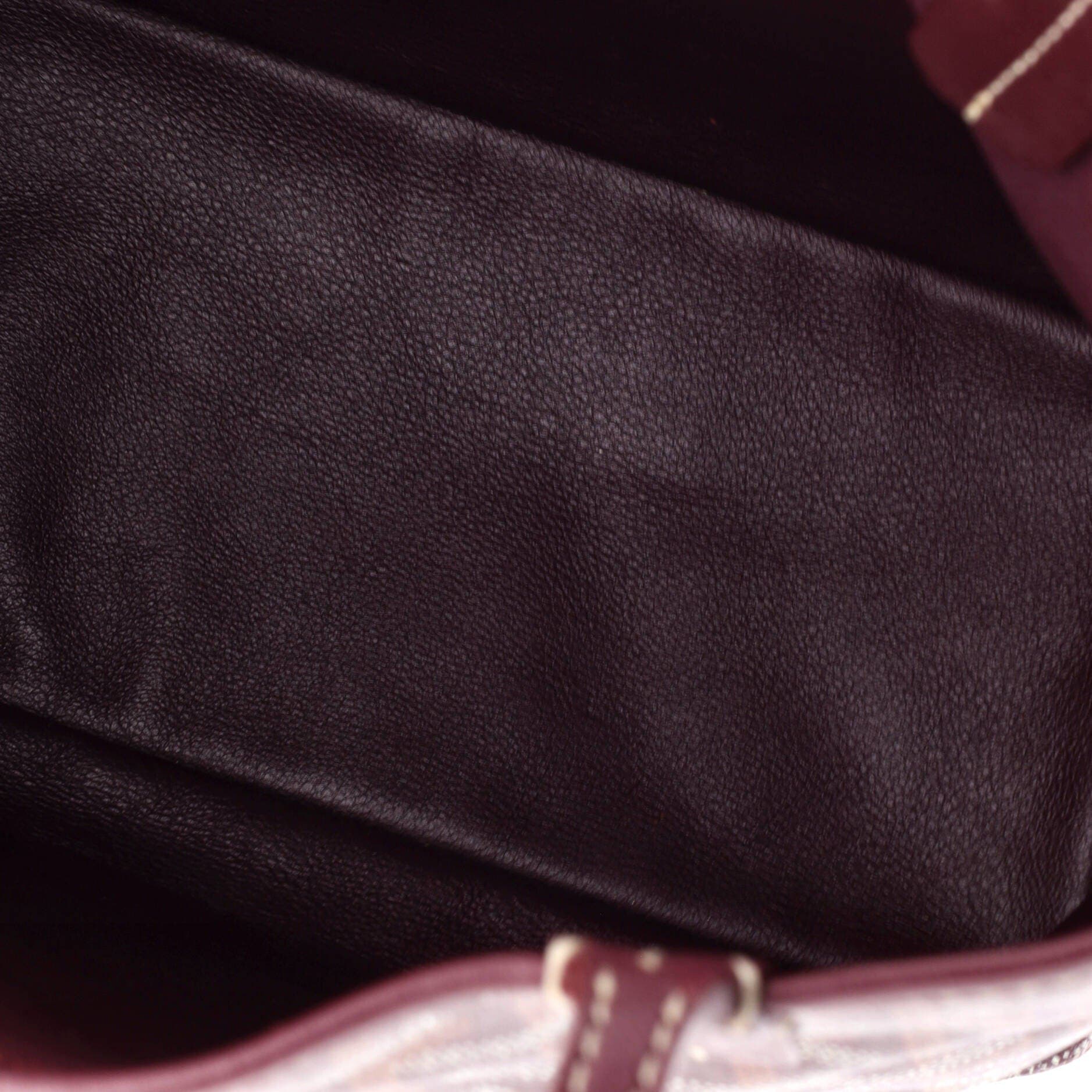 Pre-Owned Goyard Anjou Reversible Tote Coated Canvas Mini, Alternate, color, Purple