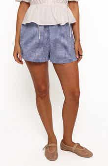 Petal & Pup Libby Gingham Shorts