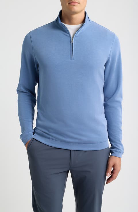 Crown Crafted Soft Suede Performance Quarter Zip Pullover