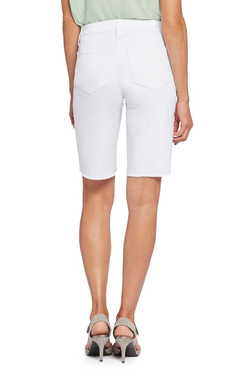 NYDJ Frayed Boyfriend Shorts, Alternate, color, 