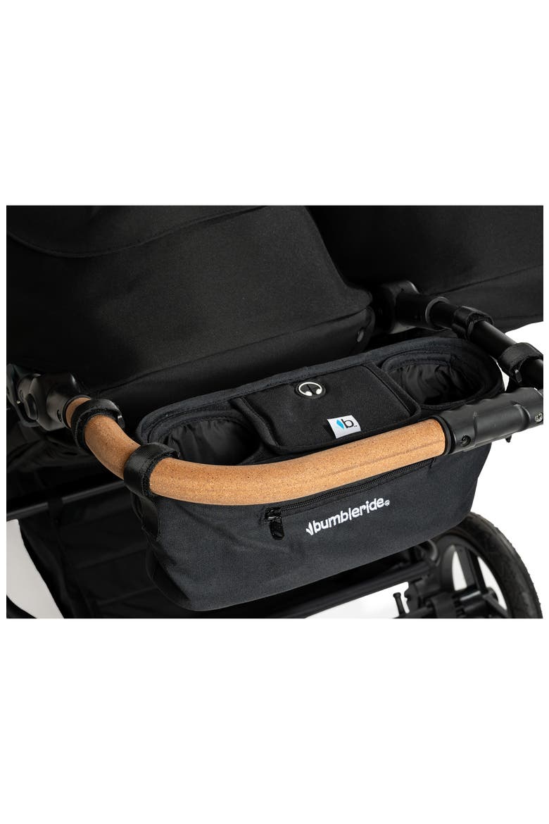 Parent Pack Stroller Console, Alternate, color, BLACK/ BLUE