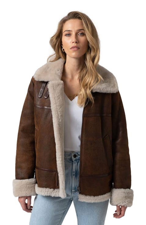Amelia Aviator Jacket