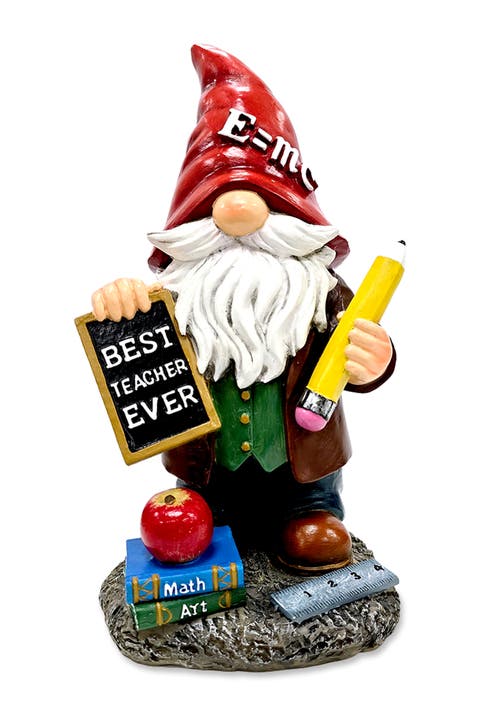 Best Teacher Ever Classroom Gnome Figurine