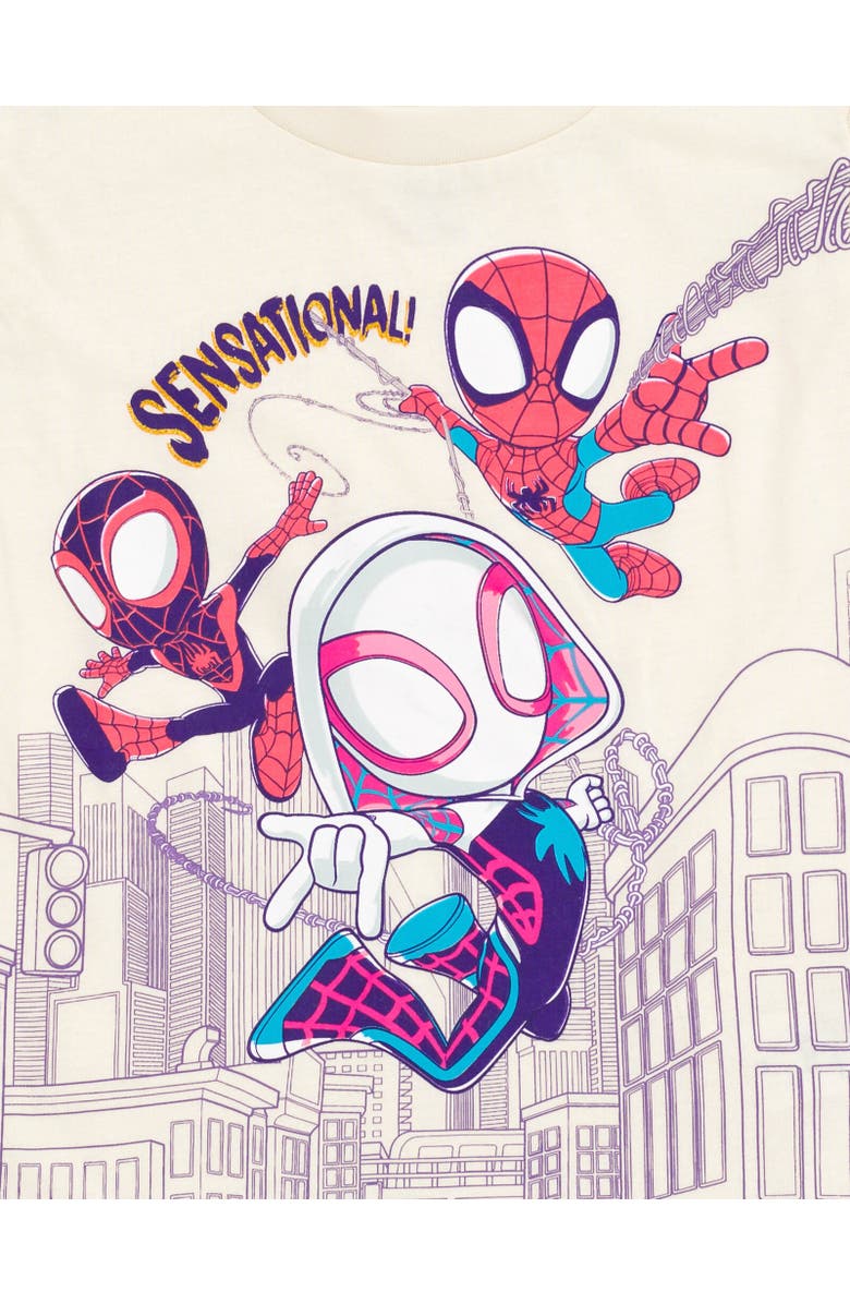 Marvel Spidey and His Amazing Friends T-Shirt & Leggings Set, Alternate, color, White